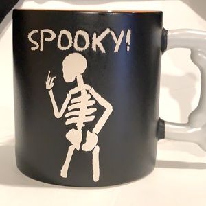 Halloween Black & White “ Spooky Skeleton Mug